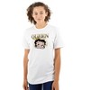 Retro Betty Boop Cartoon Queen Crown Womens Graphic T Shirt Tees Brisco Brands - 3 of 4