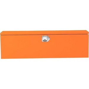Heavy Duty Steel Truck Bed Tool Box with Lock, Waterproof Metal Toolbox for Truck, Pickup, RV & Trailer - 1 of 4