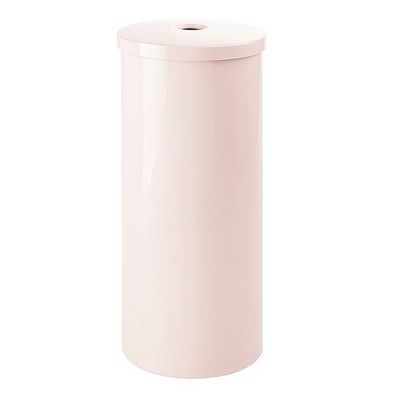 pink toilet roll holder