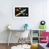 Stupell Industries Soaring Through Space Framed Print Under Glass Art - 3 of 4