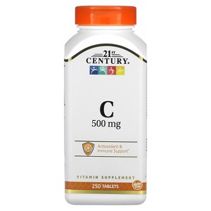 21st Century Vitamin C, 500 mg, 250 Tablets - 1 of 4