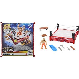 Mattel - Mattel Collectible - WWE Knuckle Crunchers Rebound Ring Playset - 1 of 4