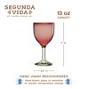 Twine Segunda Vida Rosado Recycled Glasses-Set of2 - 3 of 4