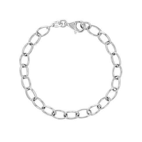 Girl's Classic Link Base Bracelet Sterling Silver - In Season Jewelry ...