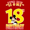 Men's Mickey & Friends It's My 18th Birthday T-Shirt - 2 of 4