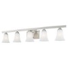 Livex Lighting Ridgedale 5 - Light Vanity in  Brushed Nickel - 4 of 4