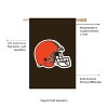 Evergreen NFL Cleveland Browns Applique House Flag 28 x 44 Inches Outdoor Decor for Homes and Gardens - 3 of 4