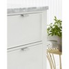 Amerock Streamline Tab 1-3/4 inch (44mm) Length Cabinet Finger Edge Pull - 2 of 4