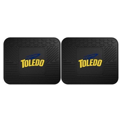 NCAA University of Toledo Rockets Vinyl Utility Mat Set - 2pc