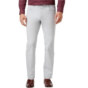 I.N.C International Concepts Mens Stretch Casual Trouser Pants, Grey, 30W x 32L - 1 of 1