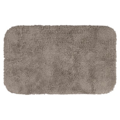 Unique Bargains Rectangular Machine Washable Plush Absorbent Cotton Mat for Bathroom Vanity