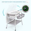 Baby Bathtub with Changing Table, Removable Bath Tub Unit w/Soft Cushion - 4 of 4