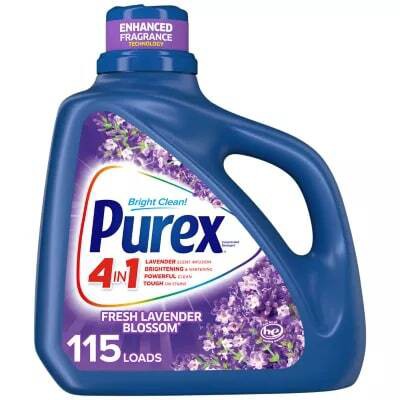 Purex With Crystals Fragrance Lavender Blossom Liquid Laundry Detergent -  150 Fl Oz : Target