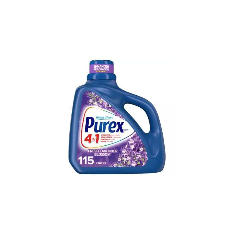 Purex with Crystals Fragrance Lavender Blossom Liquid Laundry Detergent - 150 fl oz, 1 of 9