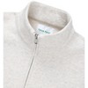 Future Planet Womens Saturn Premium 1/4 Zip Fleece Lined Soft Cotton Pullover Sweatshirt Loose Fit Heather Ash - 4 of 4