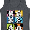 Women's - Disney - Mickey Friends Grid Graphic Racerback Tank - 2 of 4