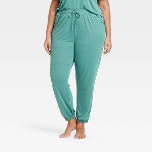 Women's Cooling Jersey Jogger Pajama Pants - Auden™ - 1 of 3