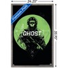 Trends International Call of Duty: Modern Warfare 2 - Ghost Emblem Framed Wall Poster Prints - 3 of 4