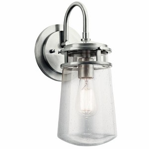 Kichler Lighting Lyndon 1 - Light Wall Light in  Brushed Aluminum - 1 of 2