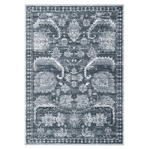 COZONY Washable Vintage Area Rug, Soft Low Pile Non Slip Carpet for Living Room Bedroom Dining Room - 1 of 4