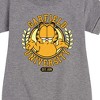 - Garfield - University Graphic Short Sleeve Fleece Dress - 2 of 4
