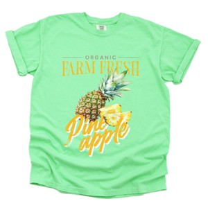 Simply Sage Market Farm Fresh Pineapple Watercolor Garment Dyed Tee - 1 of 4
