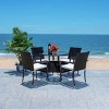 Laina 5 Pc Bistro Set - Outdoor - PAT7703 - Safavieh - 3 of 4
