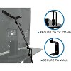 Mount It! TV Safety Straps For Child and Baby Proofing, Anti Tip Prevention and Earthquake Protection | Secures to TV Stand and Walls | Black - 4 of 4