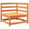 vidaXL 7 Piece Garden Corner Sofa Set Wax Brown Solid Wood Pine Modular Furniture for Outdoor Patio Seating Lounge Sectional Wooden - 4 of 4