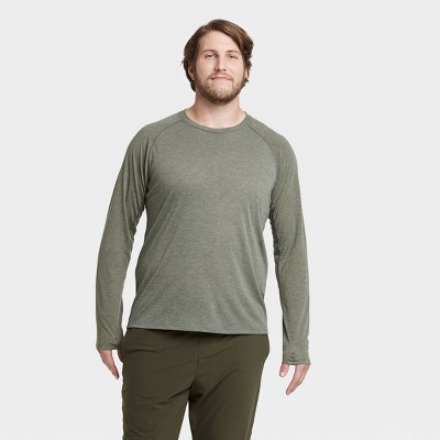 olive green t shirt mens