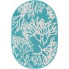 Unique Loom Outdoor Coastal Collection Area Rug - Coral (' " x ' "  ) - 3 of 4