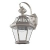 Livex Lighting Georgetown 1 - Light Wall Light in  Brushed Nickel - 2 of 4