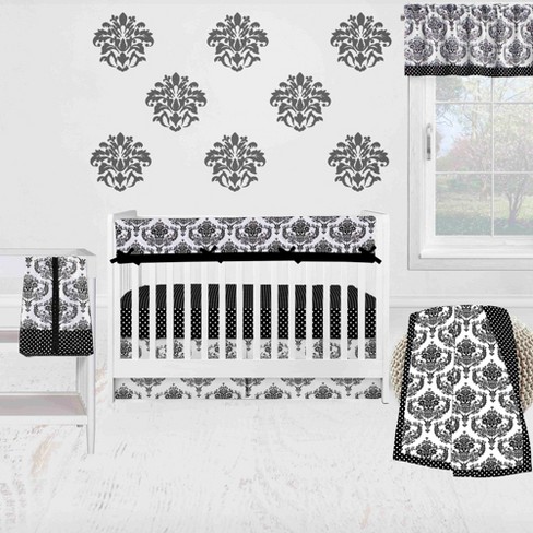 Black and hotsell white crib quilt