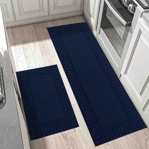 BAGOKIE Non-Slip Kitchen Mat Set of 2 - 1 of 4