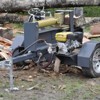 VEVOR Hydraulic Log Splitter Pump, 22GPM, 2 Stage 4000PSI Wood Log Splitter Pump, 1-1/4'' Inlet 3/4'' NPT Outlet 3600 RPM Aluminum, Silver - 2 of 4