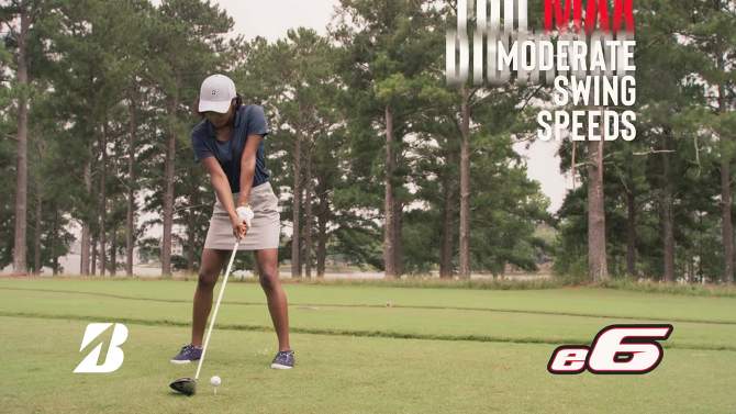 Bridgestone Golf e6 Straight Distance Golf Balls - 12pk, 2 of 5, play video