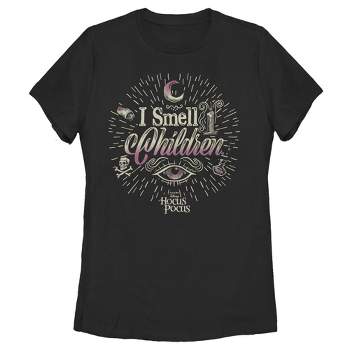 Women's Disney Hocus Pocus Witches Smell Children T-Shirt