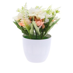 Unique Bargains Artificial Plants Hibiscus Plastic 3.74"x3.74"x7.48" 1 Pc - 1 of 4