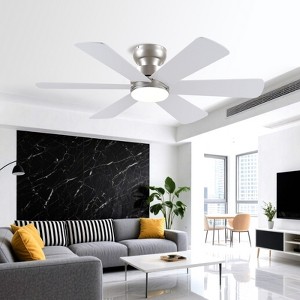 46 Inch Downrod Ceiling Fan with 5 Blades - 1 of 4