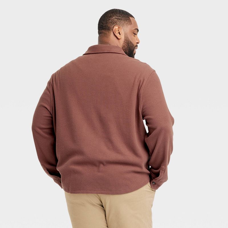 Men's Knit Shirt Jacket - Goodfellow & Co™, 3 of 10