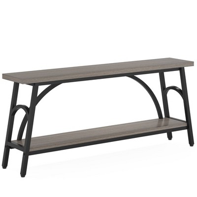 Tribesigns 70.8 inches 2-Tier TV Stand Extra Long Sofa Console Tables