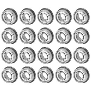 Unique Bargains Chrome Steel Durable Multipurpose Use Flanged Ball Bearing - 1 of 4