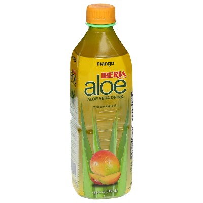 IBERIA aloe Mango Aloe Vera Drink - 16.9 fl oz Bottle