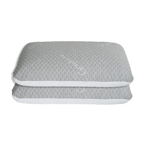 Dr Pillow Carbon Ice 7 in 1 Bacteria Protection and Cooling 2 PACK  Pillow - 1 of 4