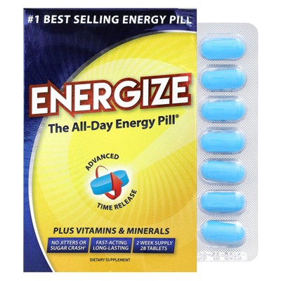 Isatori Energize, The All-Day Energy Pill , 28 Tablets