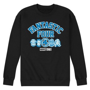 Men's - Marvel - Fantastic Four Collegiate Graphic Fleece Sweatshirt - 1 of 4