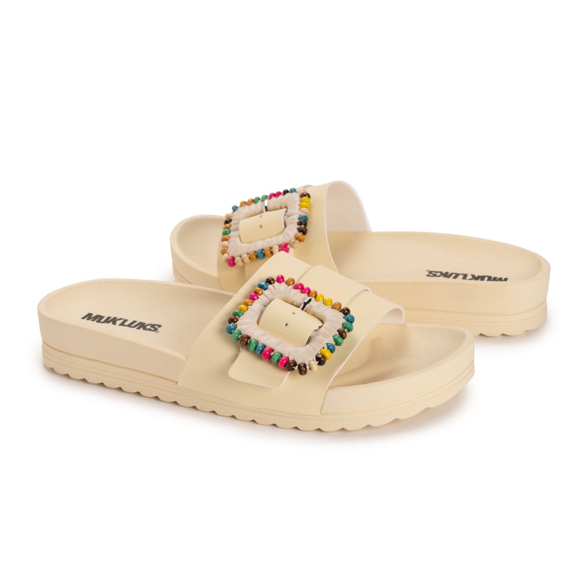 Женские сандалии MUK LUKS Women's Grand Colette Sandal, Vanilla Custard, 8 — фото 5