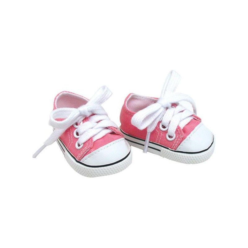 Sophia's - 18" Doll - Canvas Sneakers - Light Pink (copy), 1 of 6