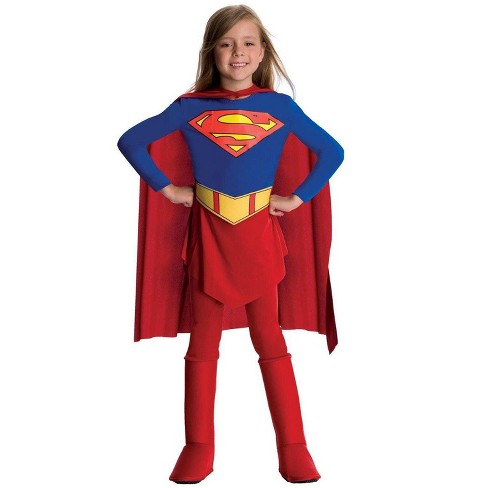 Deluxe DC Comics Superman Costume for Kids, Blue & Red Superhero Suit for  Superhero Parties, Cosplay & Halloween