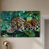 Art Remedy Jaguar Nap Tropical Jungle Animals Wall Art Unframed - 2 of 4